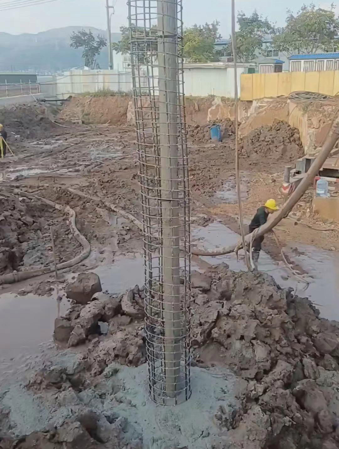 南阳宛城区长螺旋钻孔压灌桩